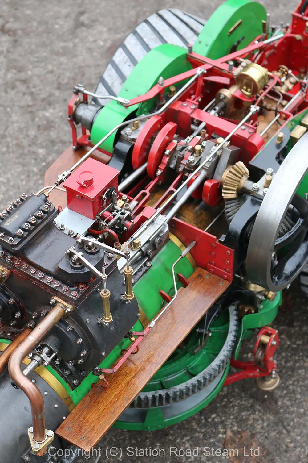 2 inch scale Fowler Z7 ploughing engine