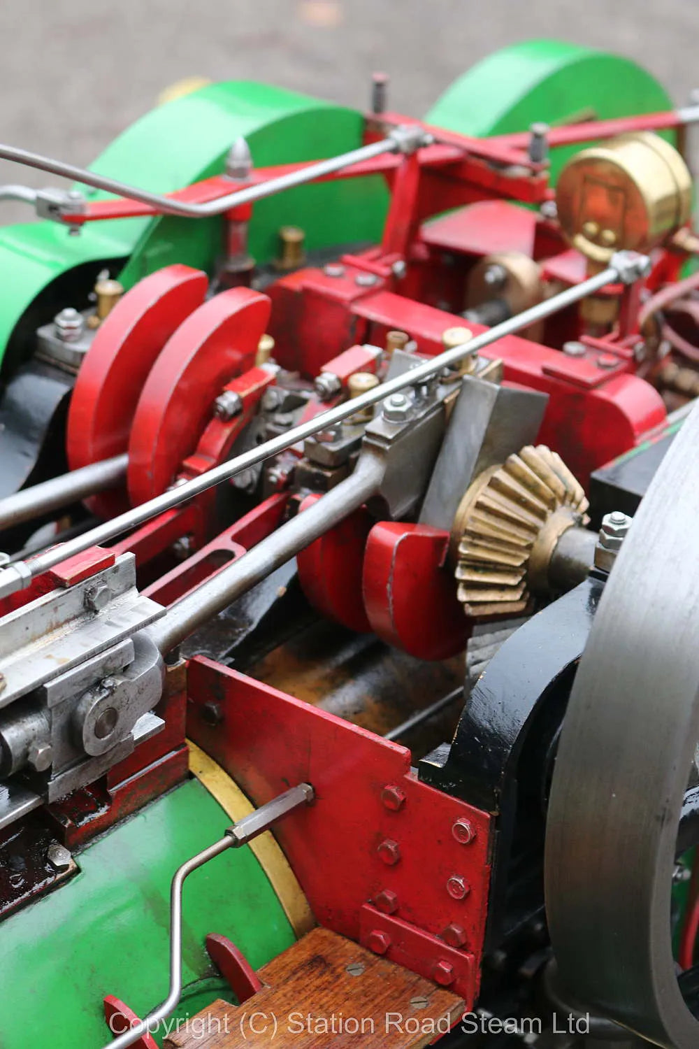 2 inch scale Fowler Z7 ploughing engine