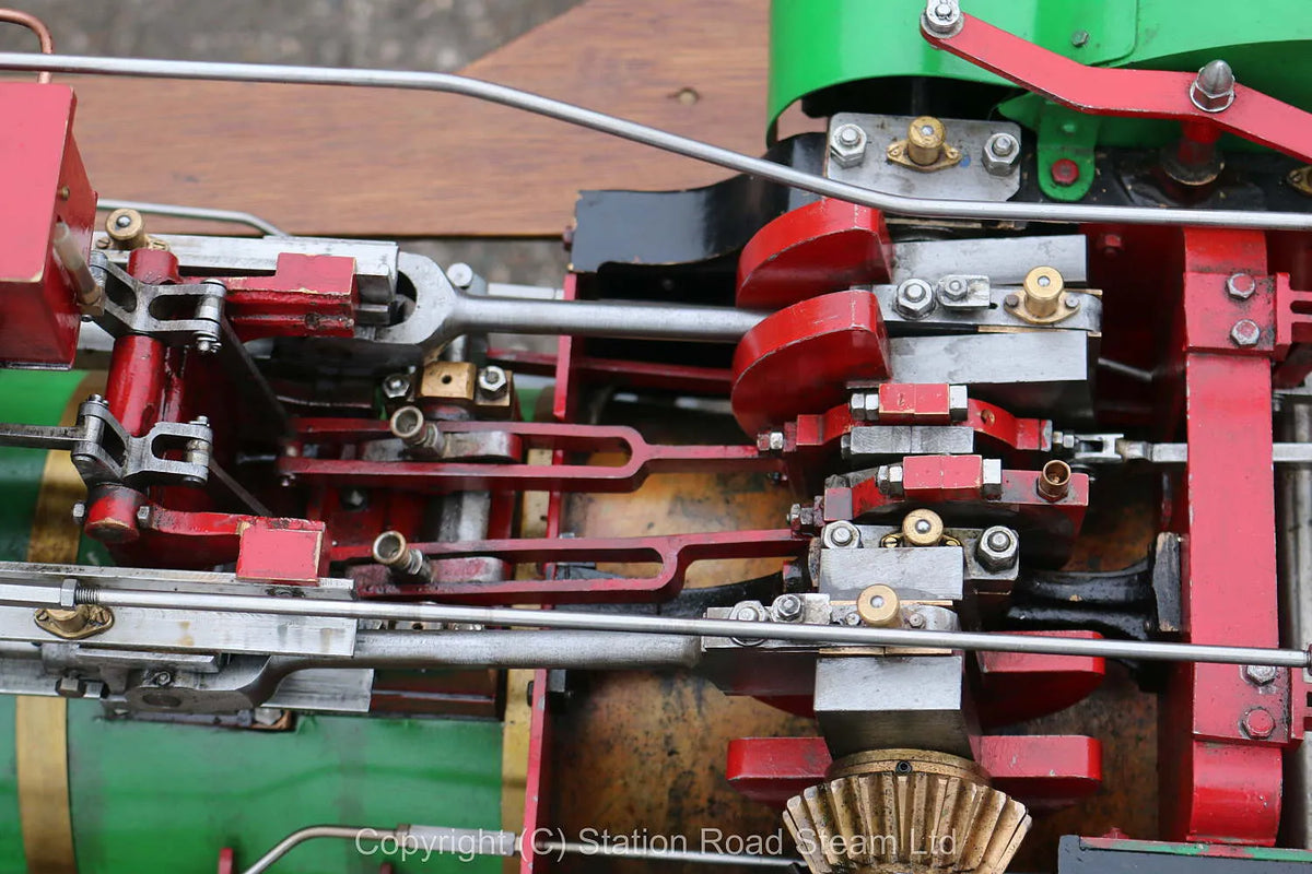 2 inch scale Fowler Z7 ploughing engine