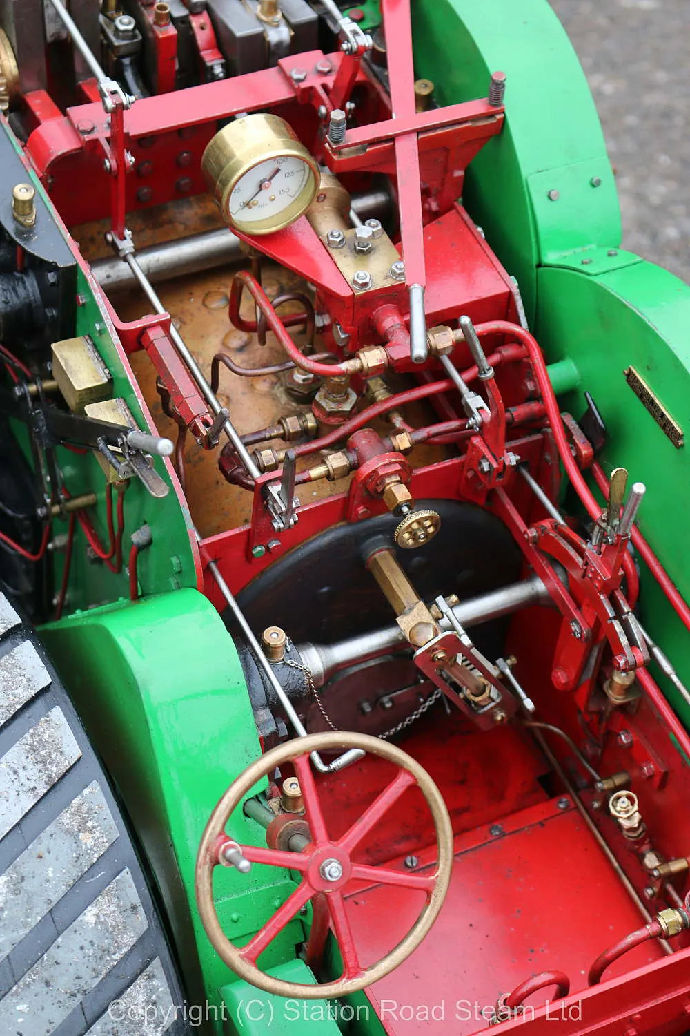 2 inch scale Fowler Z7 ploughing engine