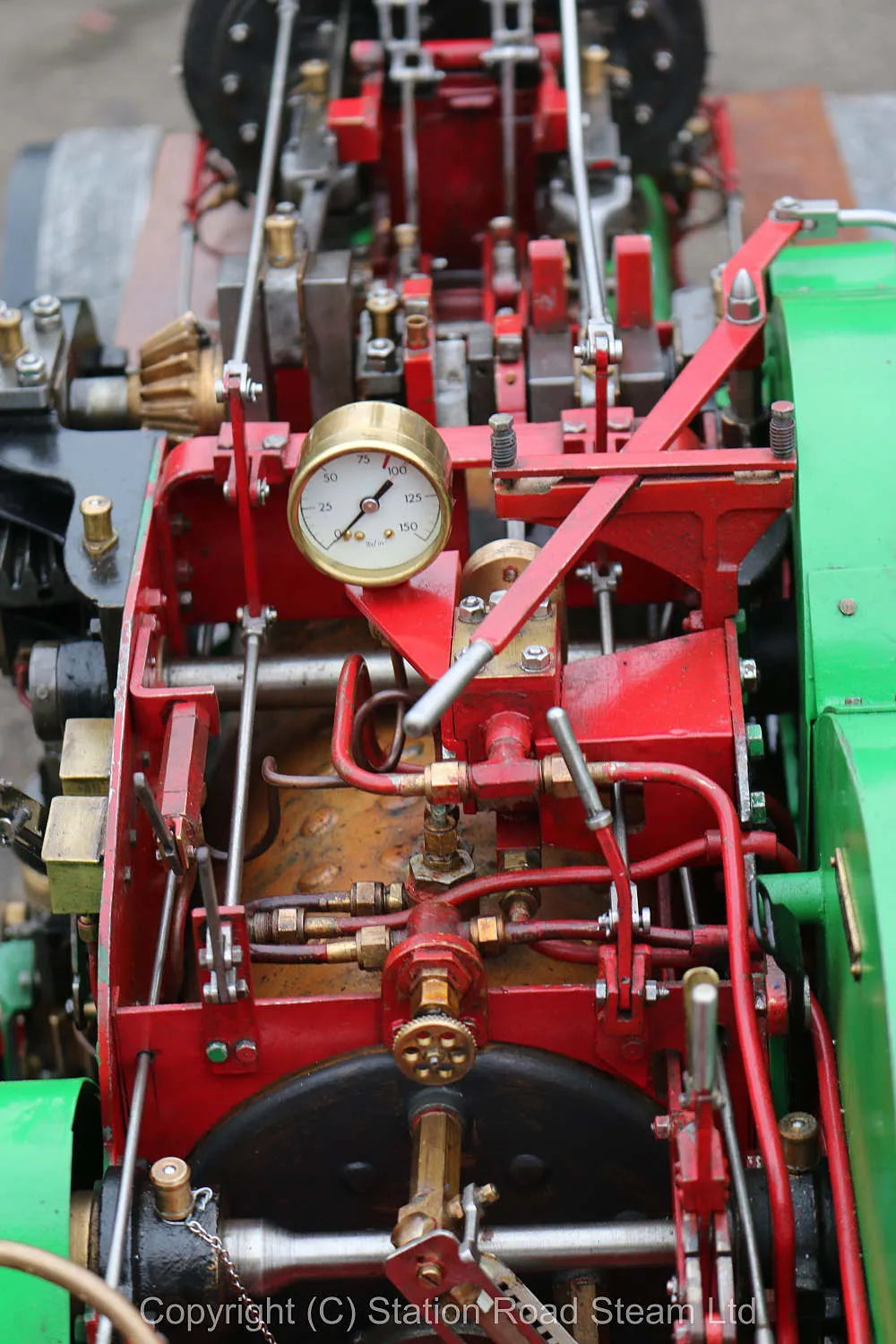 2 inch scale Fowler Z7 ploughing engine