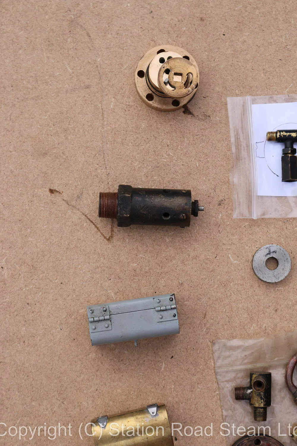Dismantled 5 inch gauge GWR 43XX Mogul
