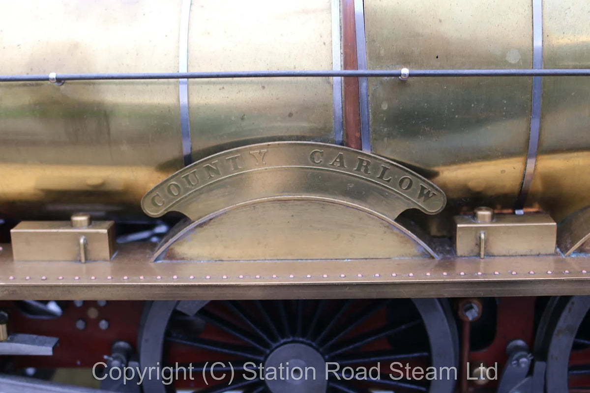 3 1/2 inch gauge GWR "County Carlow" 4-4-0