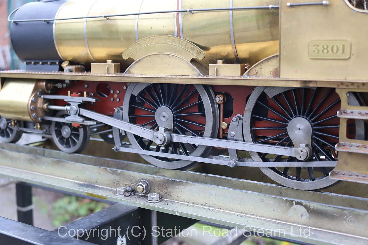 3 1/2 inch gauge GWR "County Carlow" 4-4-0