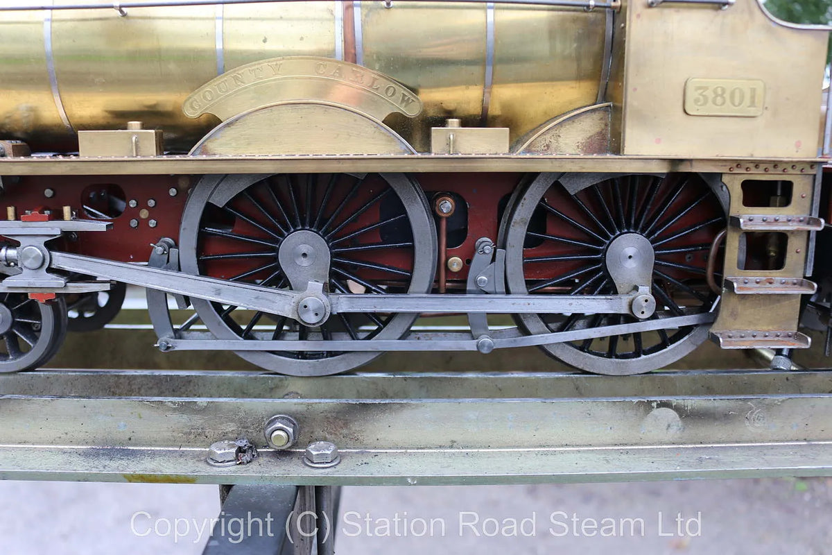3 1/2 inch gauge GWR "County Carlow" 4-4-0
