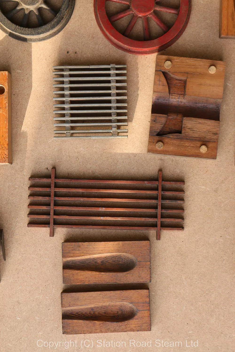 5 inch gauge castings & patterns