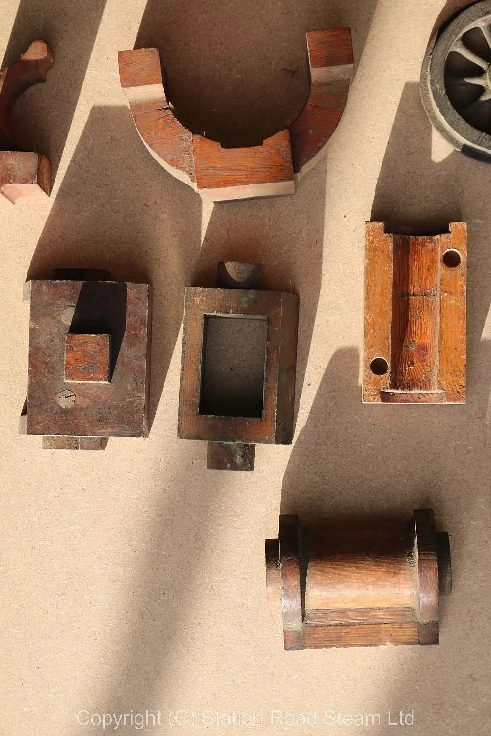 5 inch gauge castings & patterns