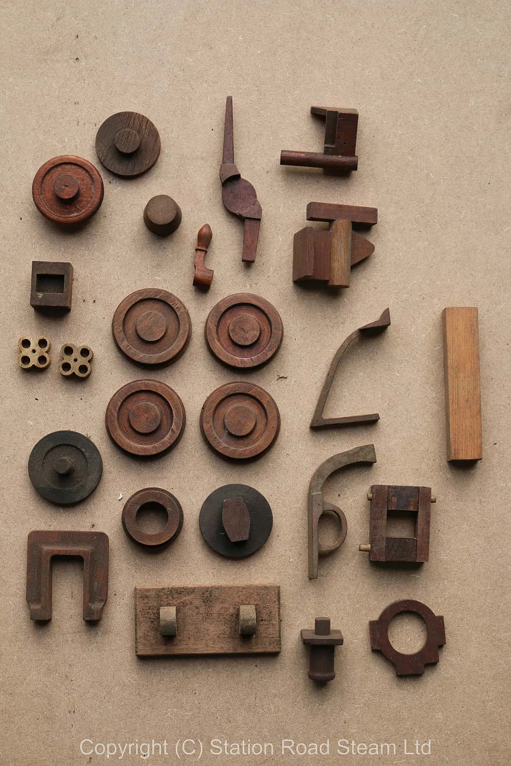 5 inch gauge castings & patterns