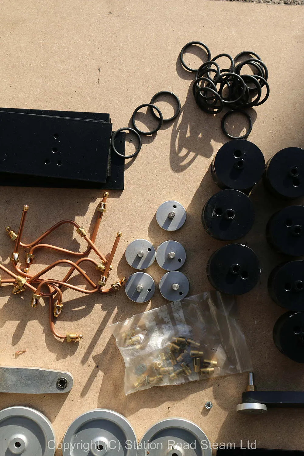Parts for "Super Vee" hot air engines