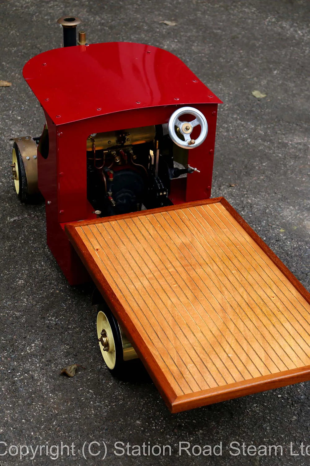 2 inch scale "Pride of Penrhyn" steam wagon