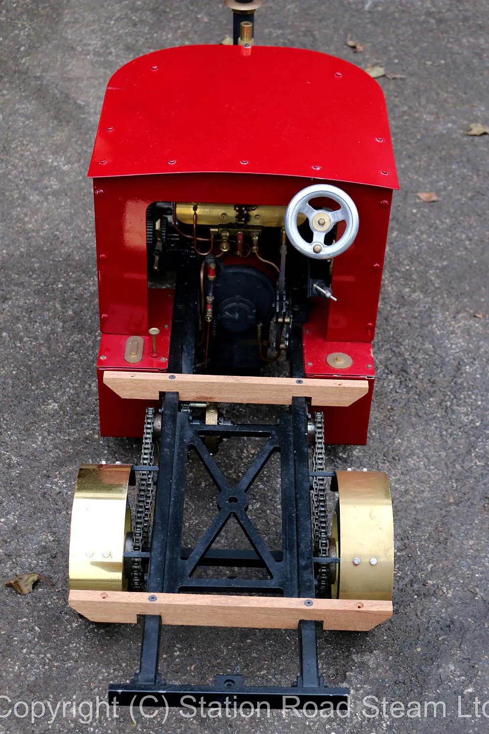 2 inch scale "Pride of Penrhyn" steam wagon