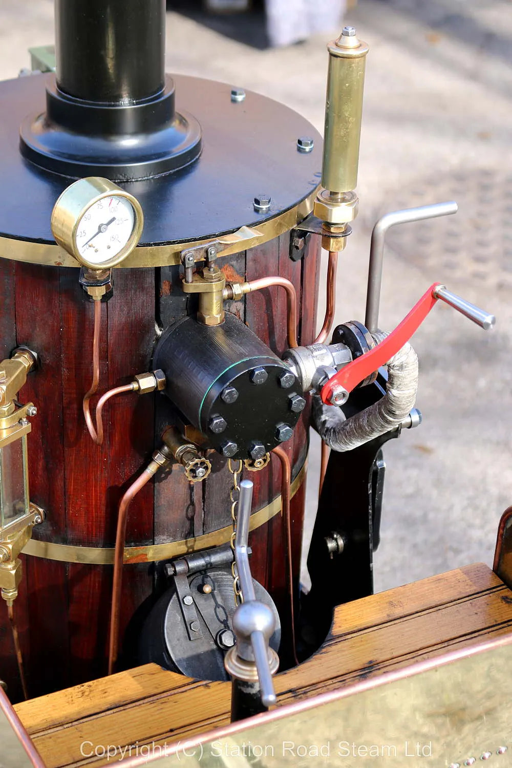 7 1/4 inch gauge De Winton 0-4-0 VBT