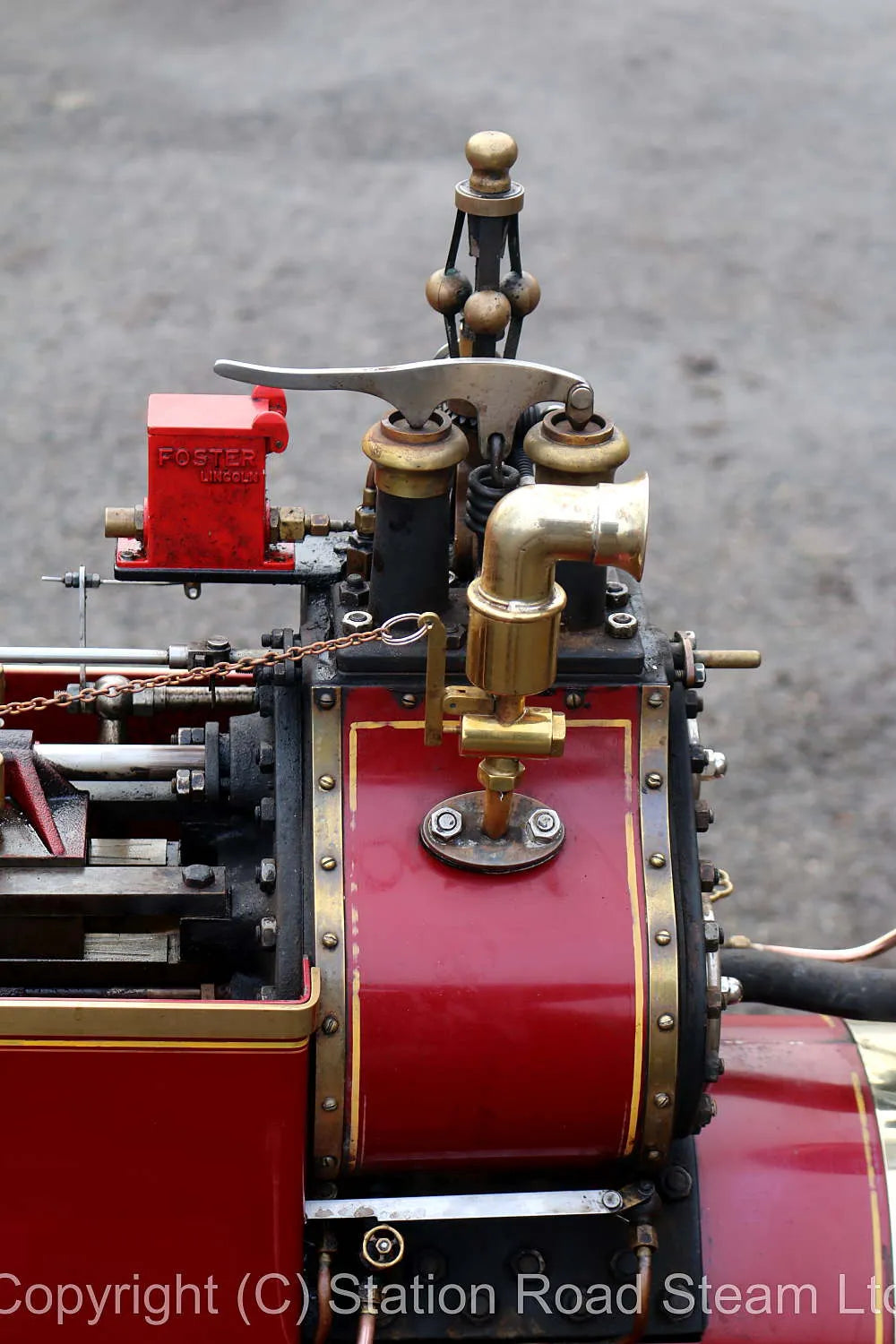 4 inch scale Burrell SCC agricultural engine