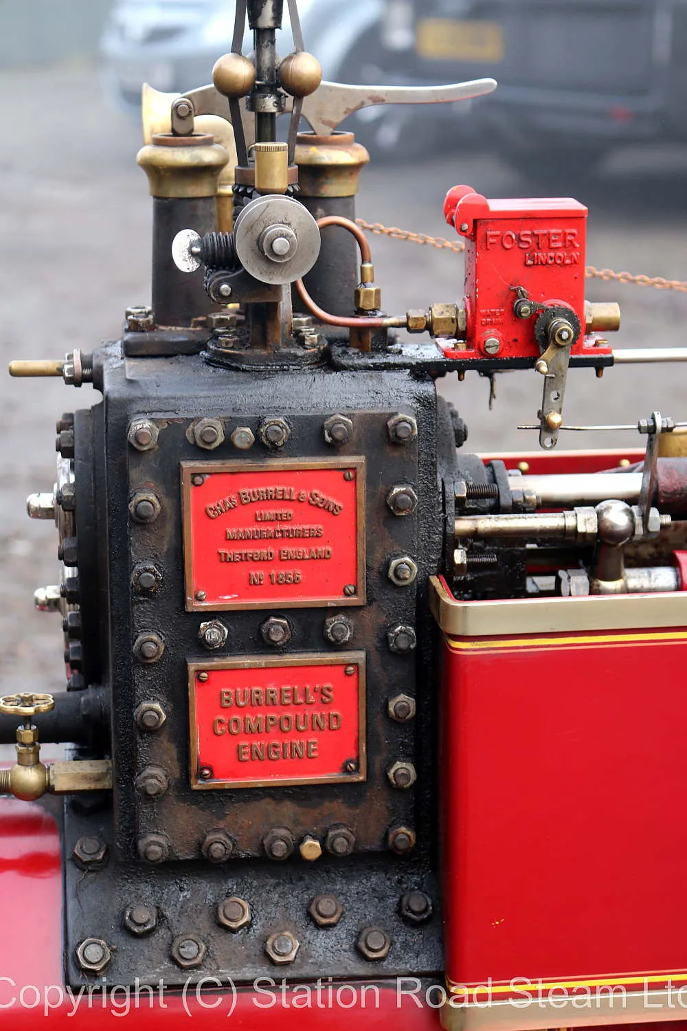 4 inch scale Burrell SCC agricultural engine