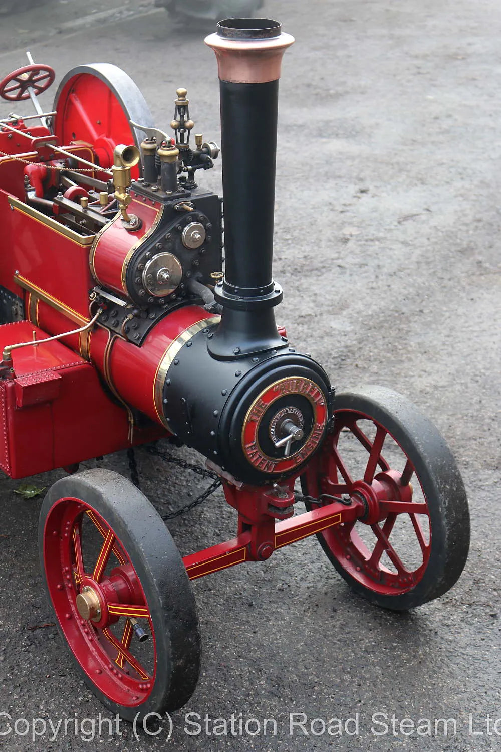 4 inch scale Burrell SCC agricultural engine