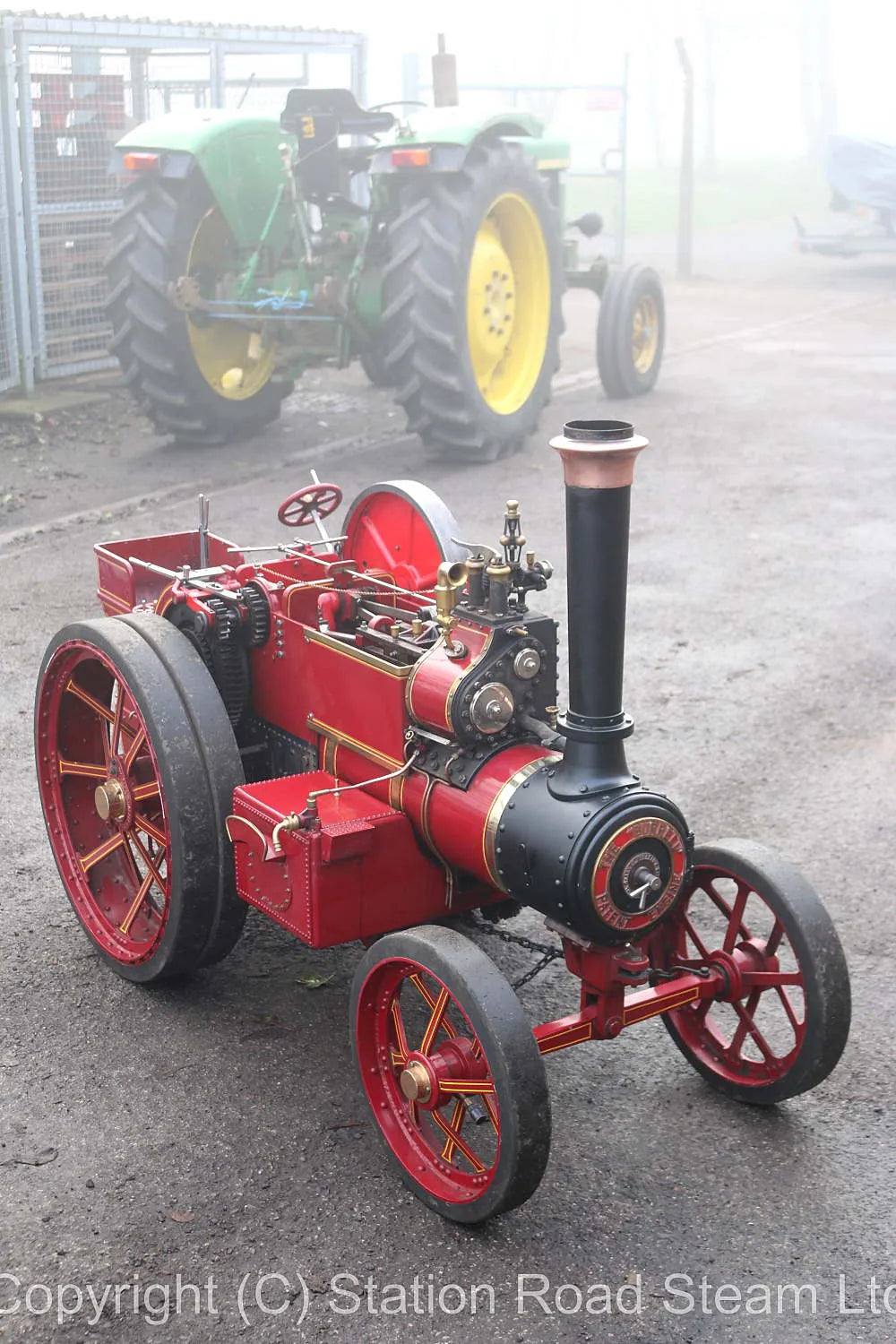 4 inch scale Burrell SCC agricultural engine