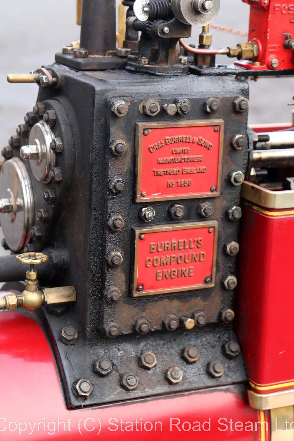 4 inch scale Burrell SCC agricultural engine