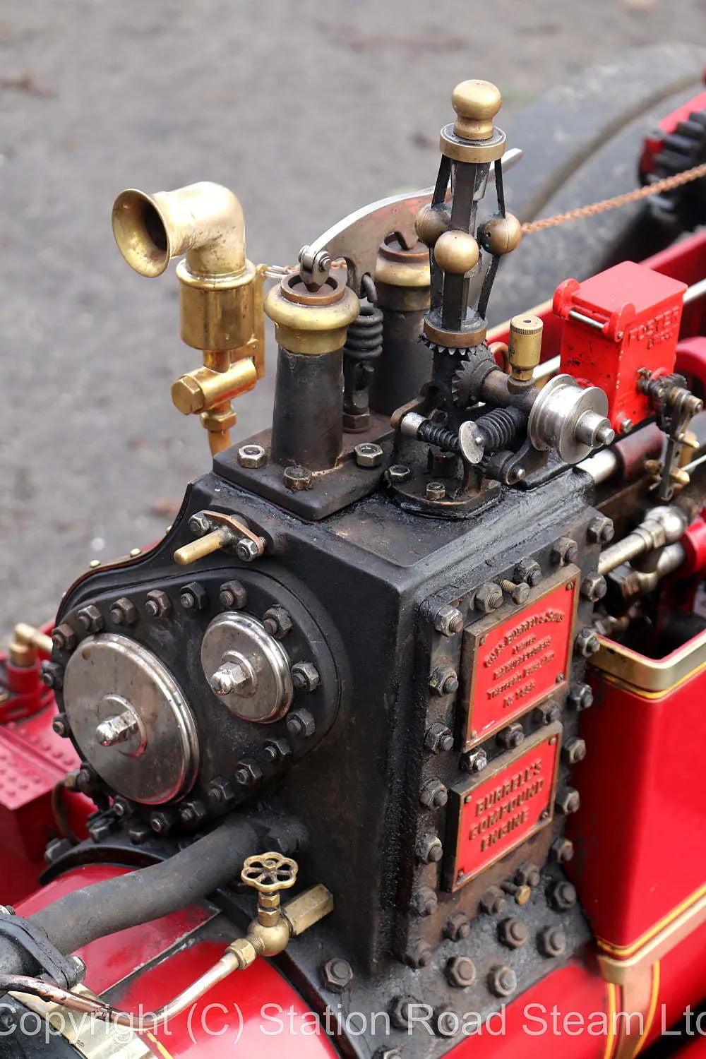 4 inch scale Burrell SCC agricultural engine