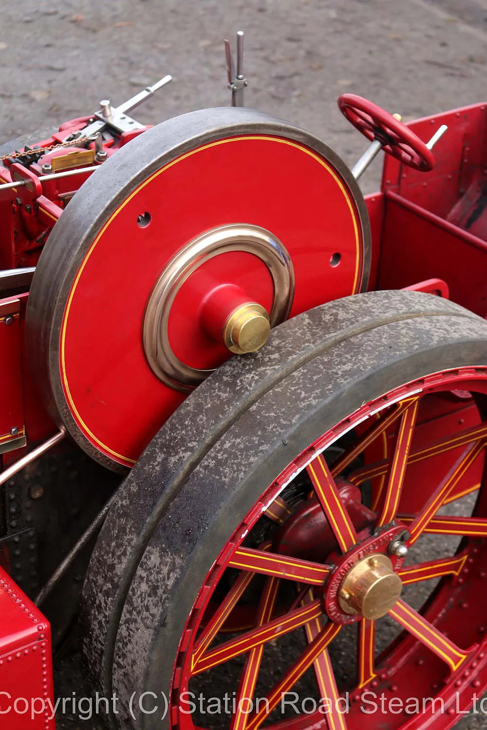 4 inch scale Burrell SCC agricultural engine