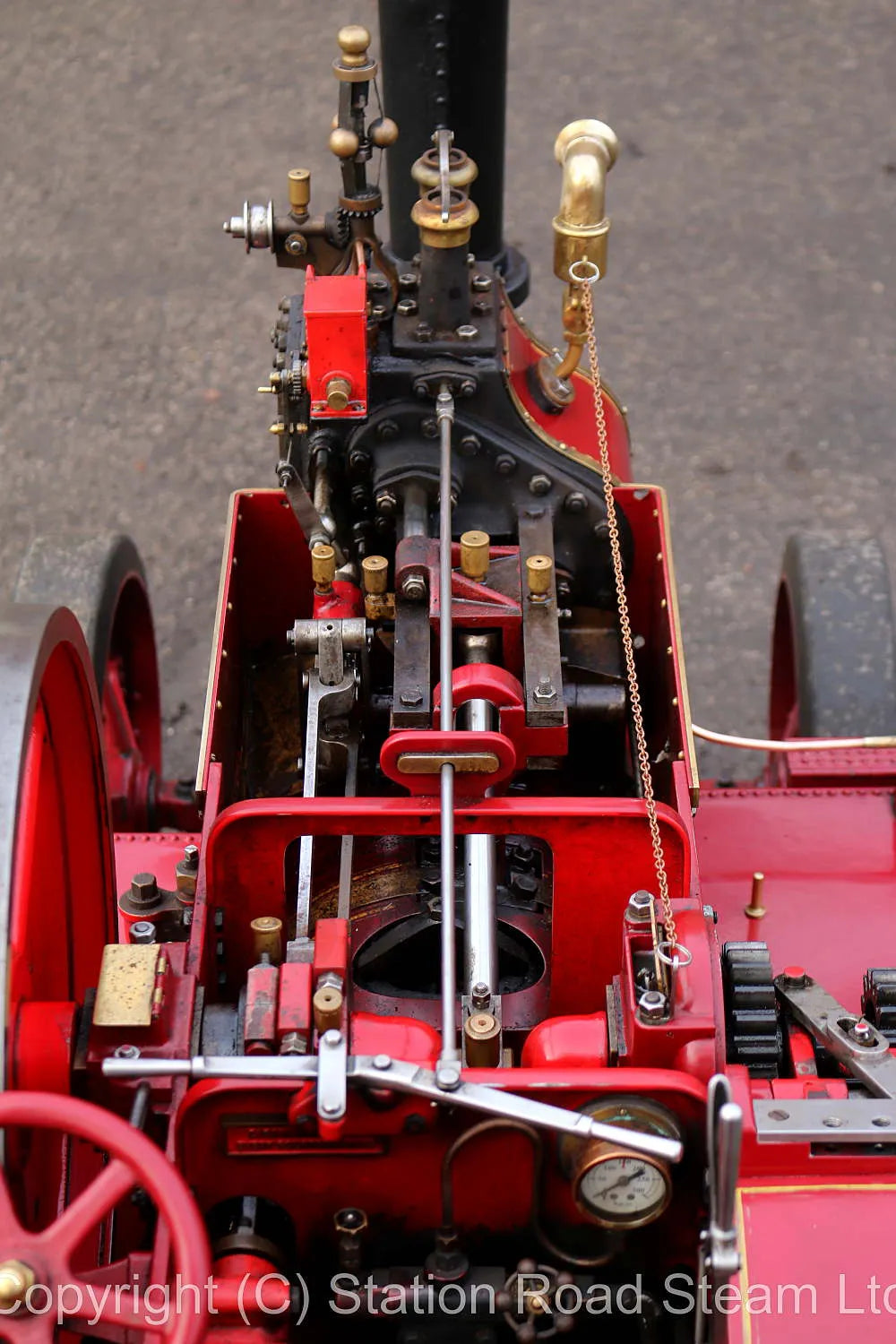 4 inch scale Burrell SCC agricultural engine