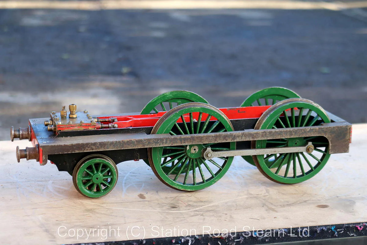 3 1/2 inch gauge 4-4-0 chassis