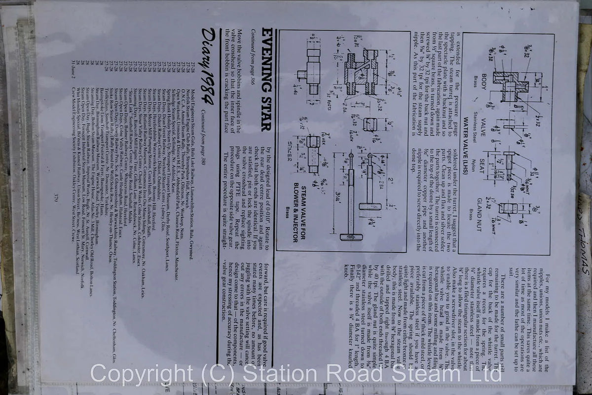 5 inch gauge part-built "Edward Thomas" 0-4-2ST