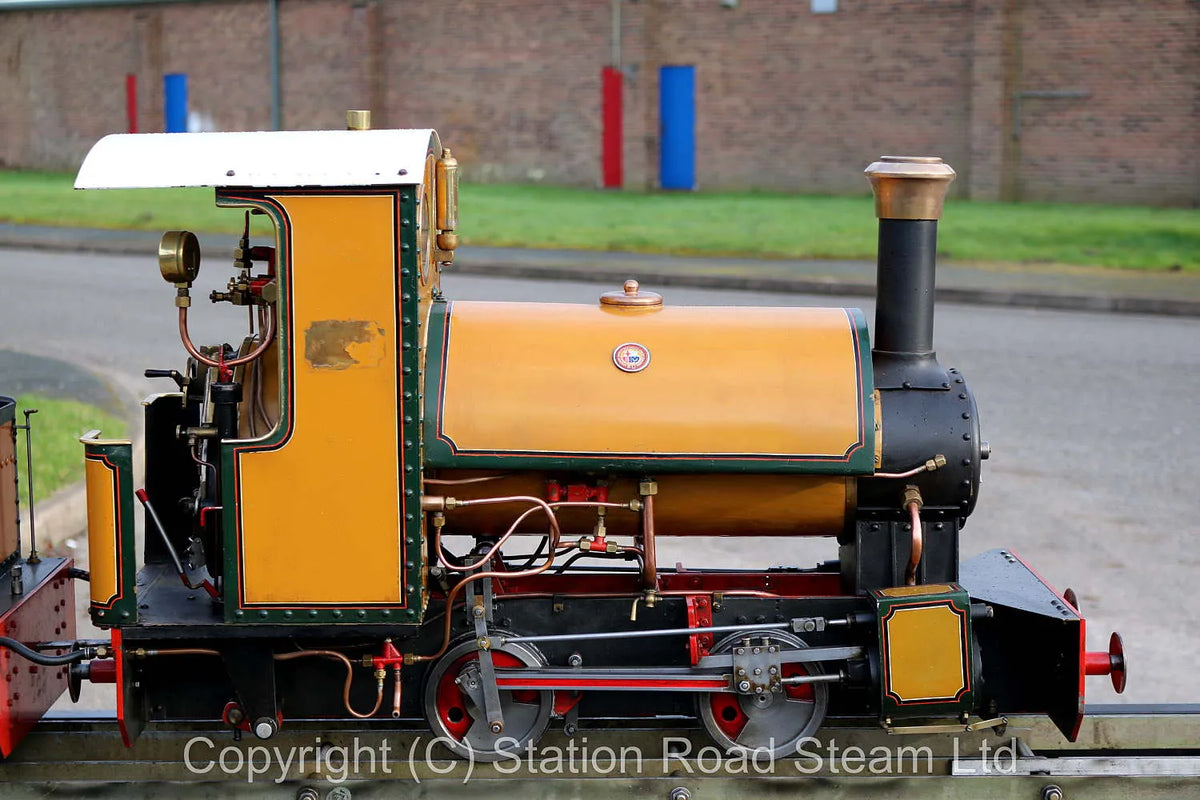 5 inch gauge "Sweet Pea" with tender
