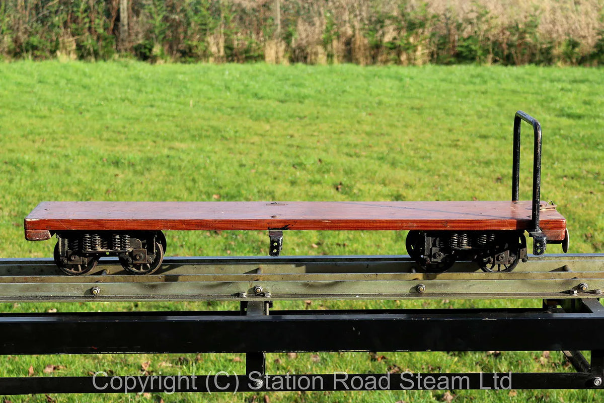 3 1/2 inch gauge bogie trolley