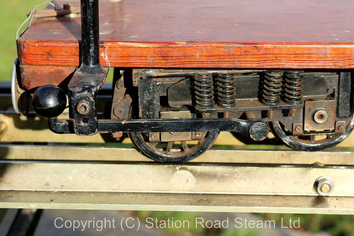 3 1/2 inch gauge bogie trolley