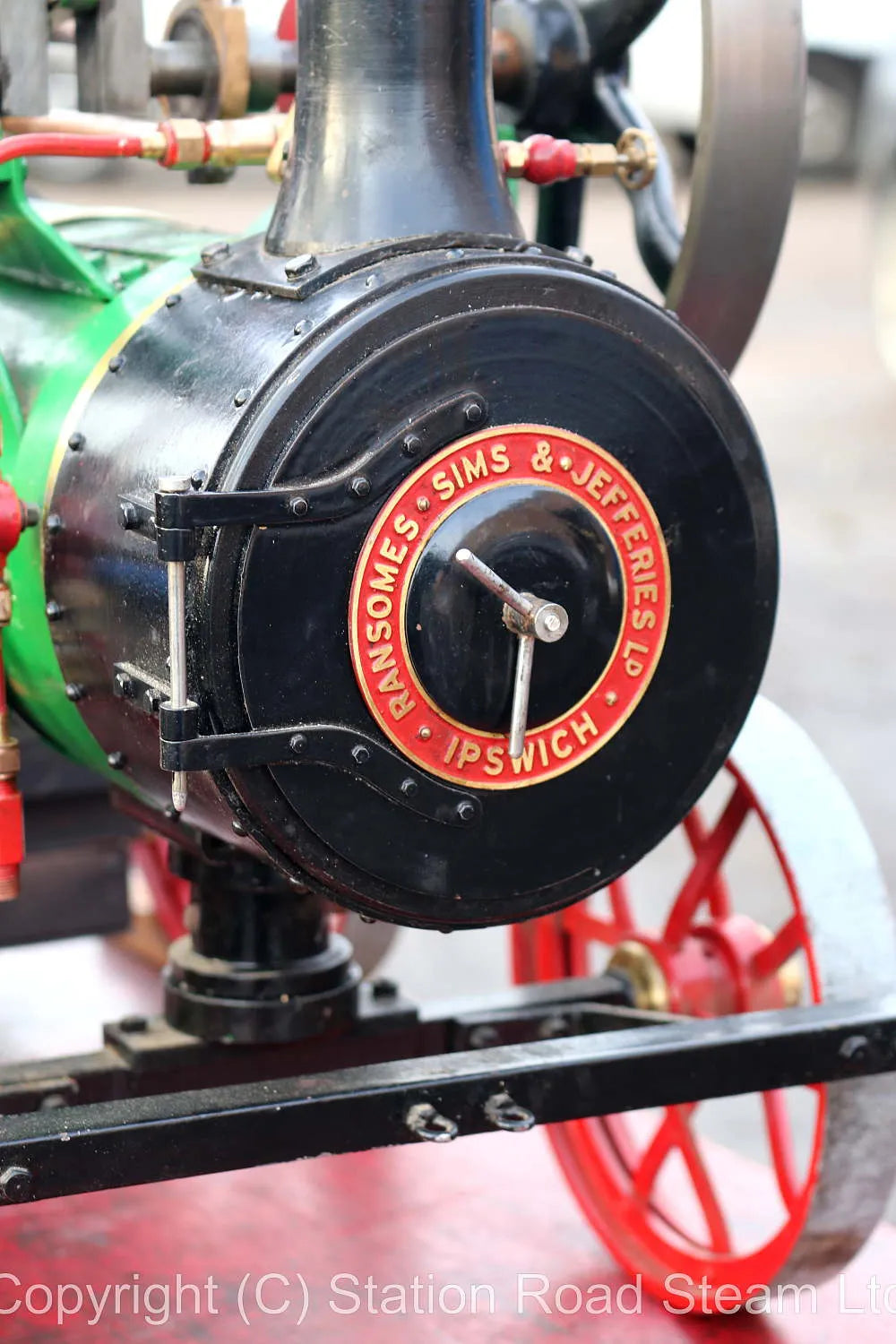 2 inch scale Ransomes, Sims & Jefferies portable engine
