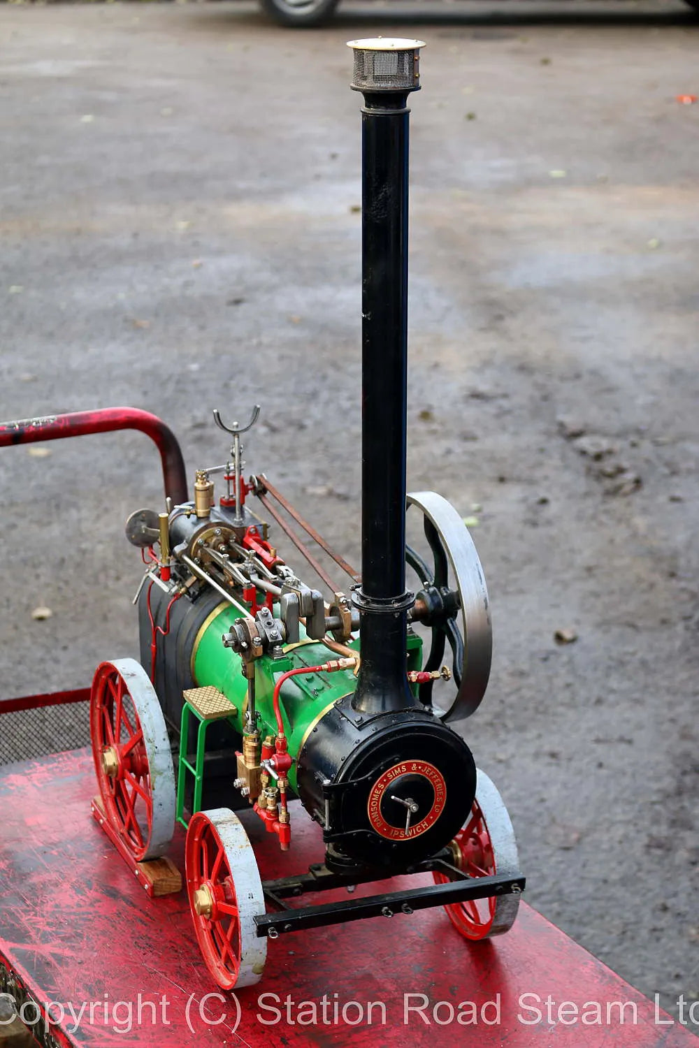 2 inch scale Ransomes, Sims & Jefferies portable engine