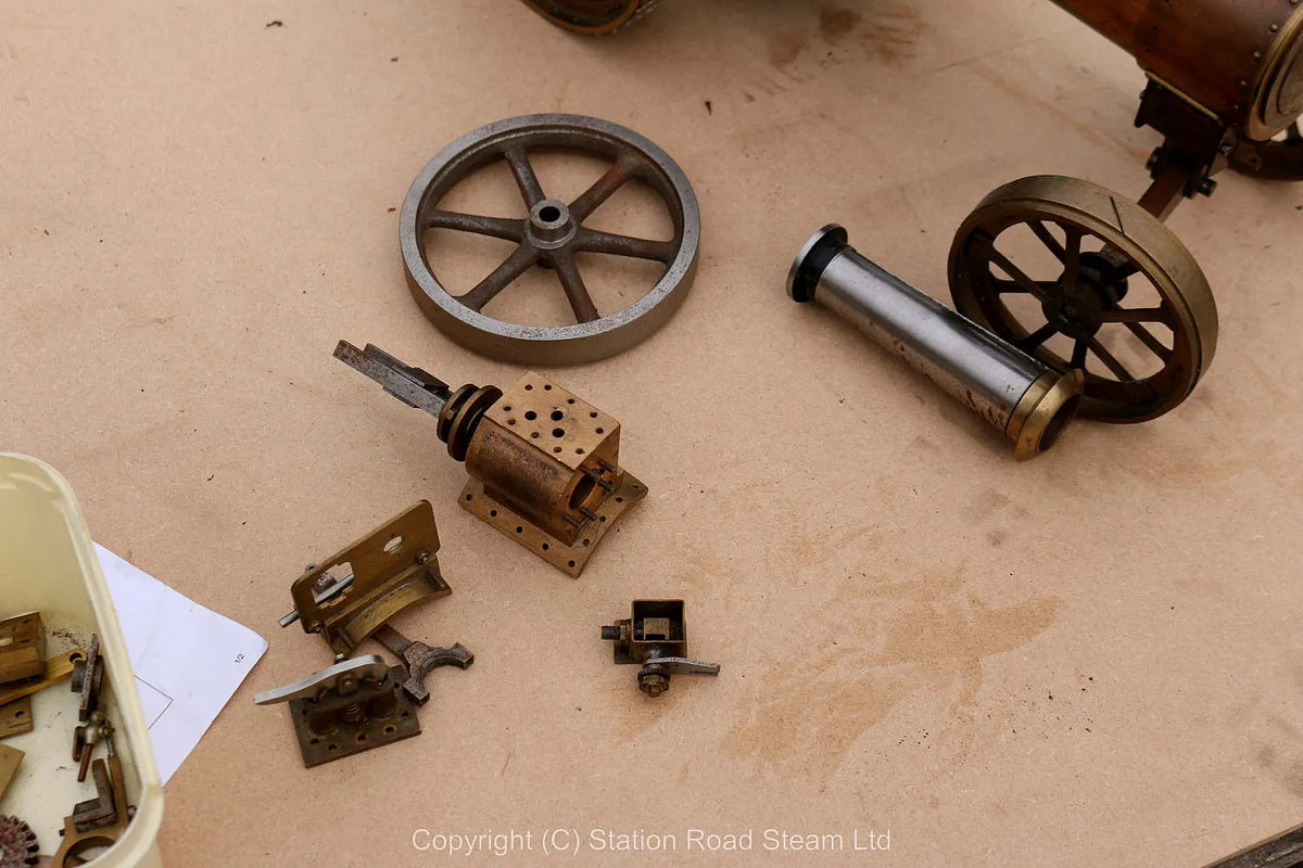 Part-built 1 inch scale "Minnie" traction engine