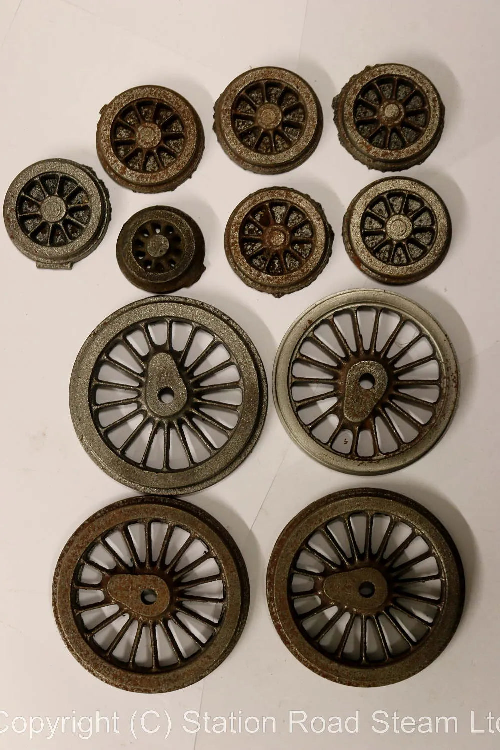 O-gauge parts and castings