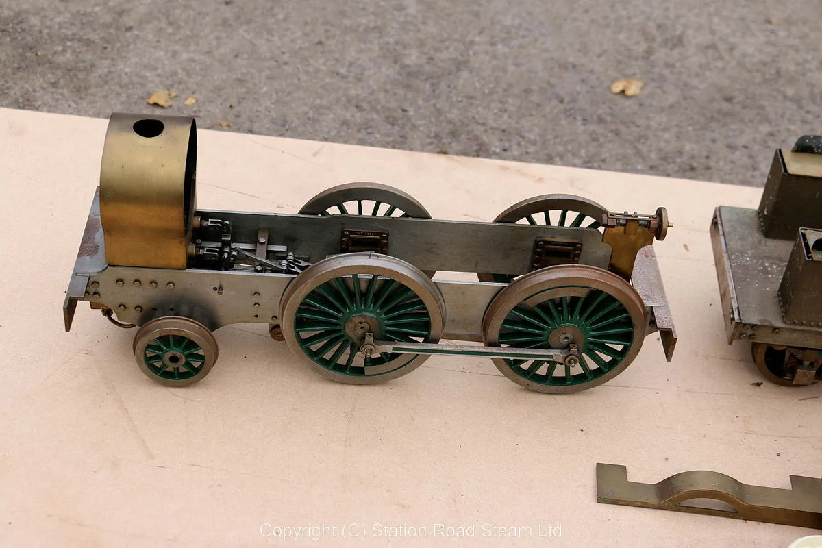 Part-built 3 1/2 inch gauge LNWR 2-4-0 "Mabel"