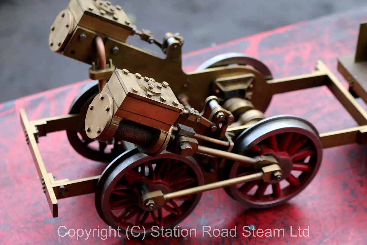 Part-built 3 1/2 inch gauge "Invicta"