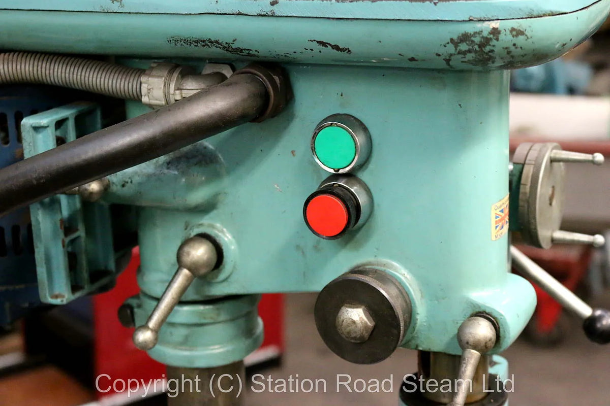 "Fobco" floor standing drilling machine