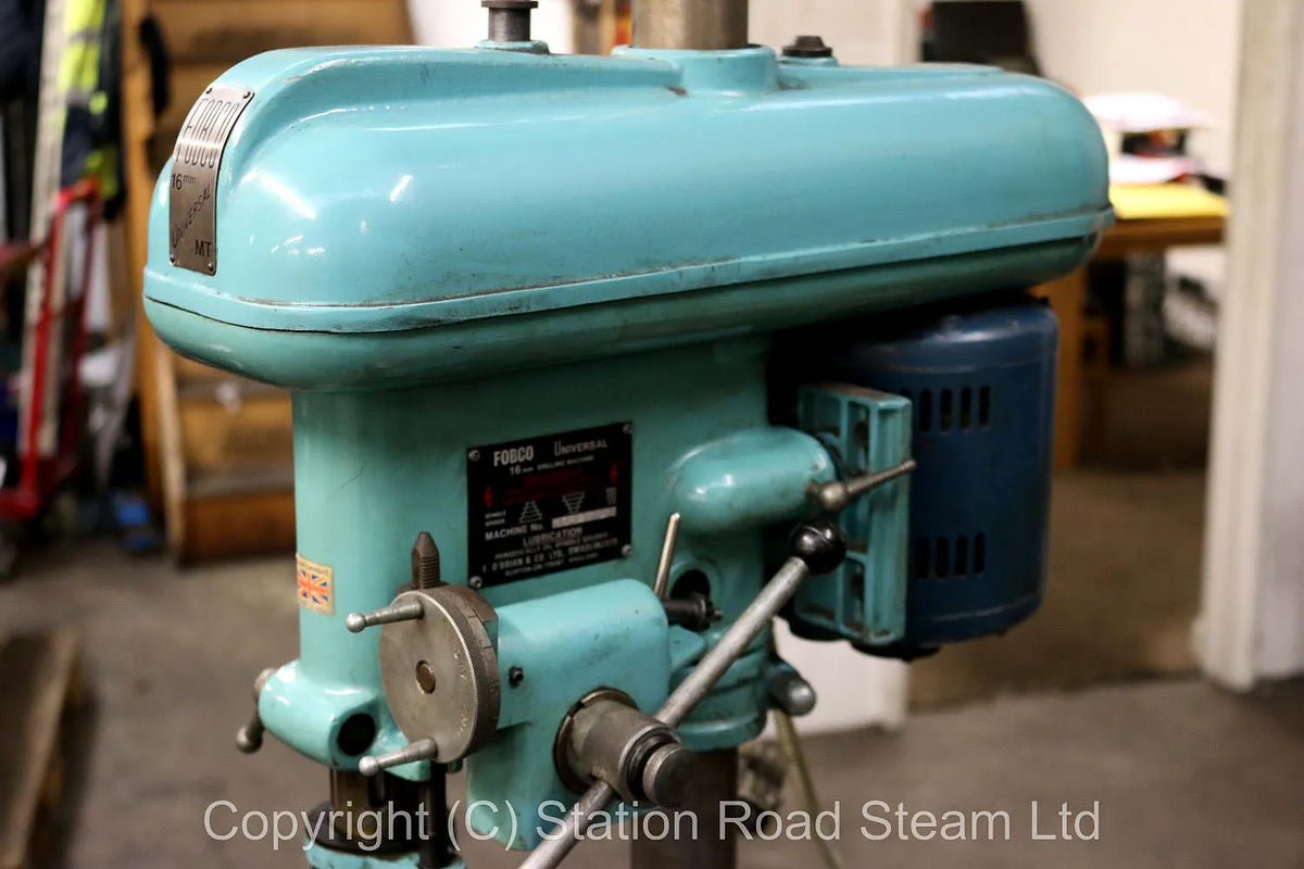 "Fobco" floor standing drilling machine