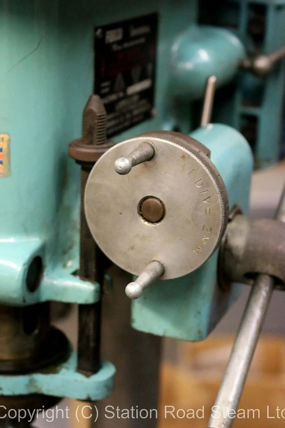 "Fobco" floor standing drilling machine