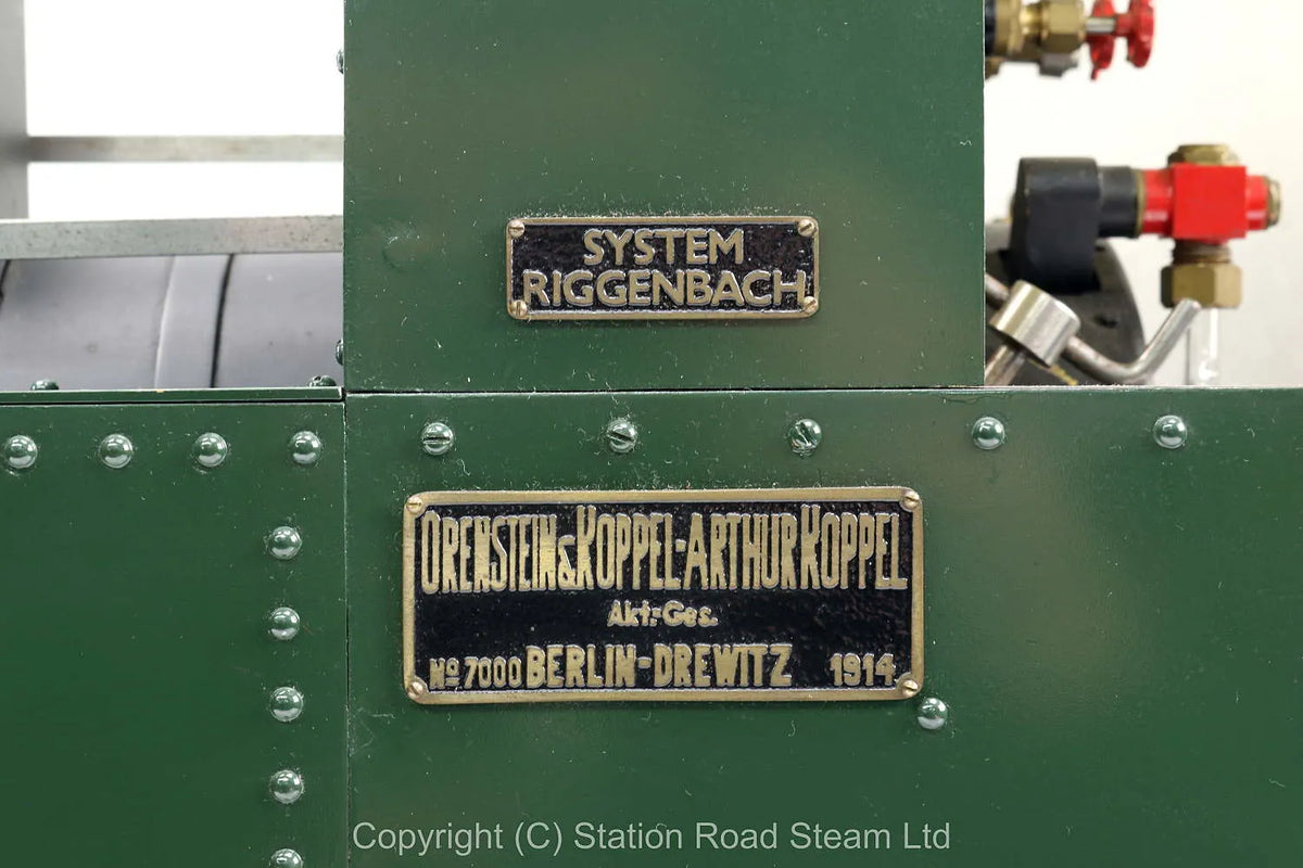 5 inch gauge Orenstein & Koppel 0-4-0 rack locomotive