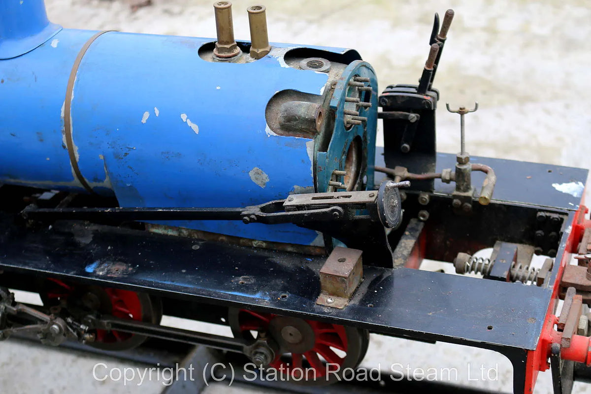 Part-built 5 inch gauge "Simplex" 0-6-0T