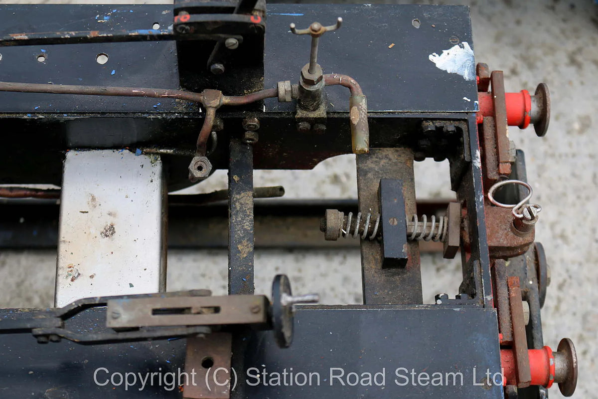 Part-built 5 inch gauge "Simplex" 0-6-0T