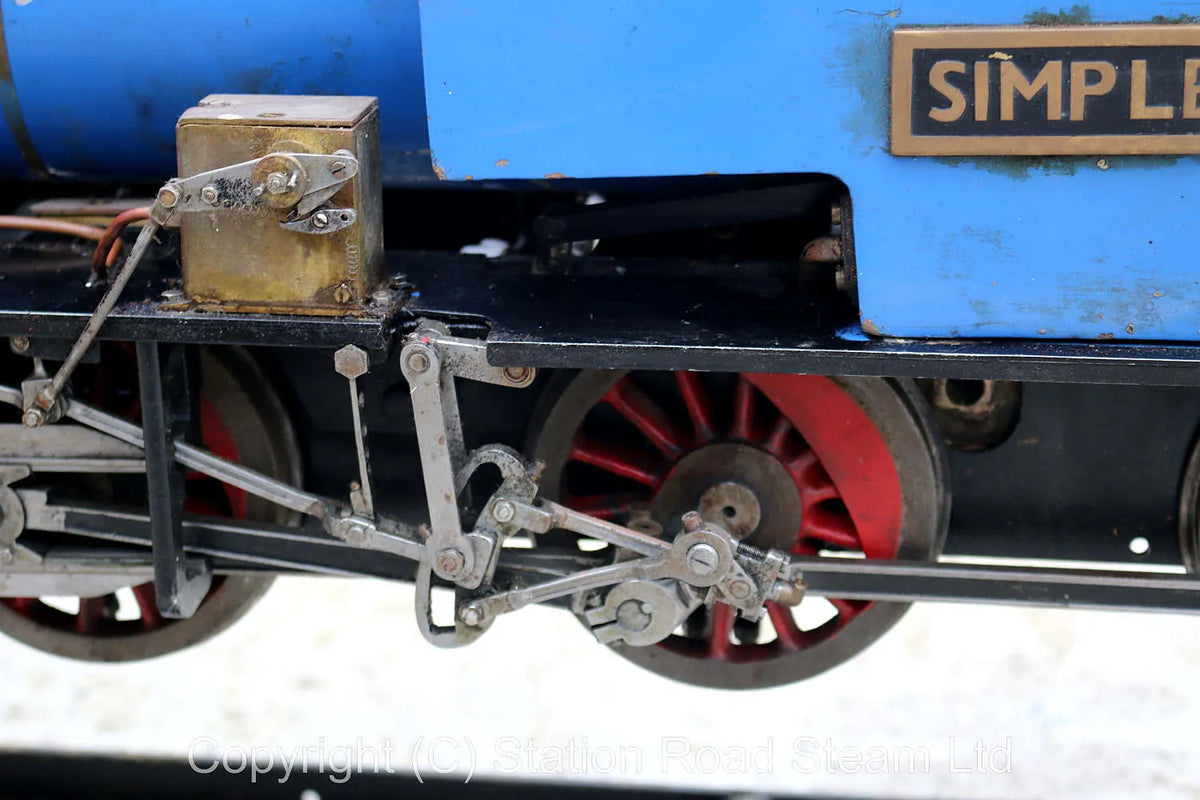 Part-built 5 inch gauge "Simplex" 0-6-0T
