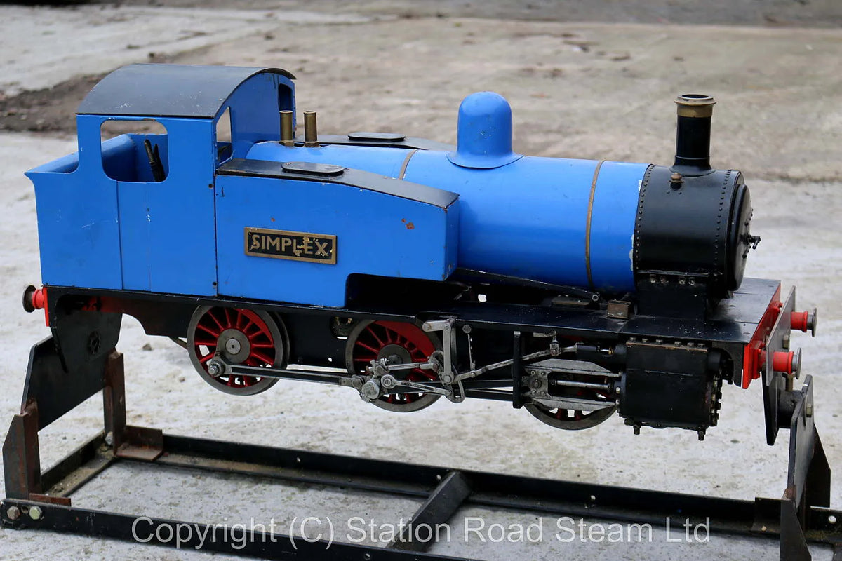 Part-built 5 inch gauge "Simplex" 0-6-0T