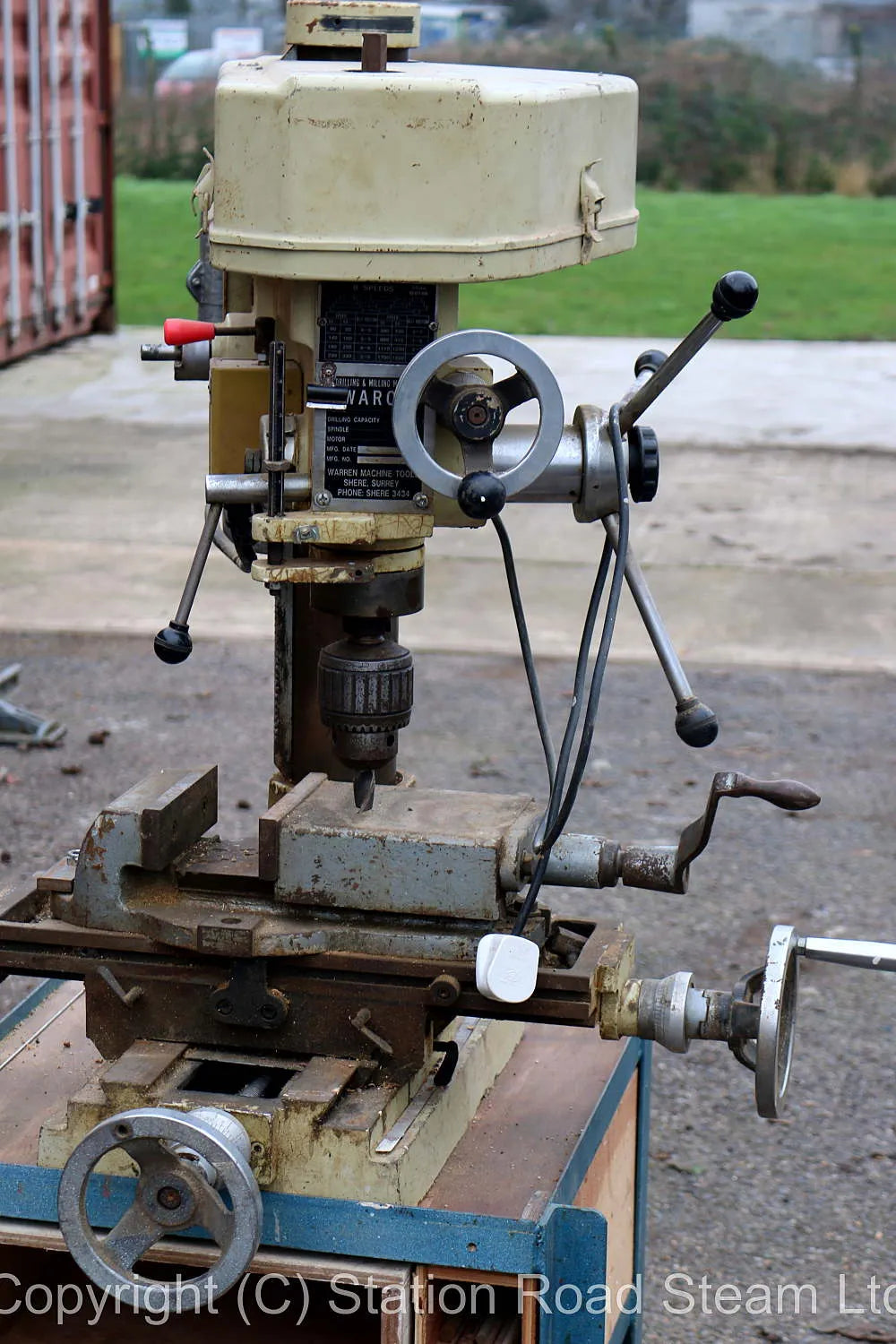 Warco vertical milling machine