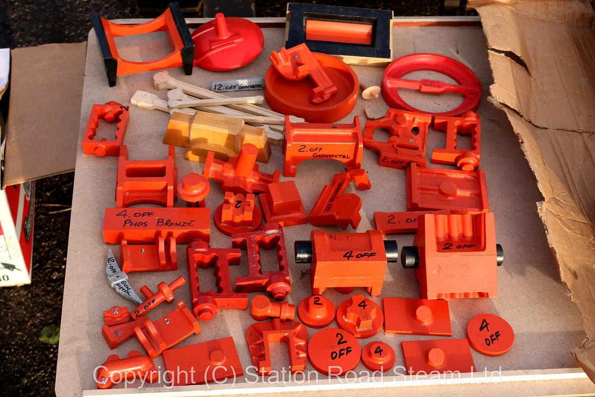 Boiler, patterns & castings for 5 inch gauge LMS "Royal Scot"