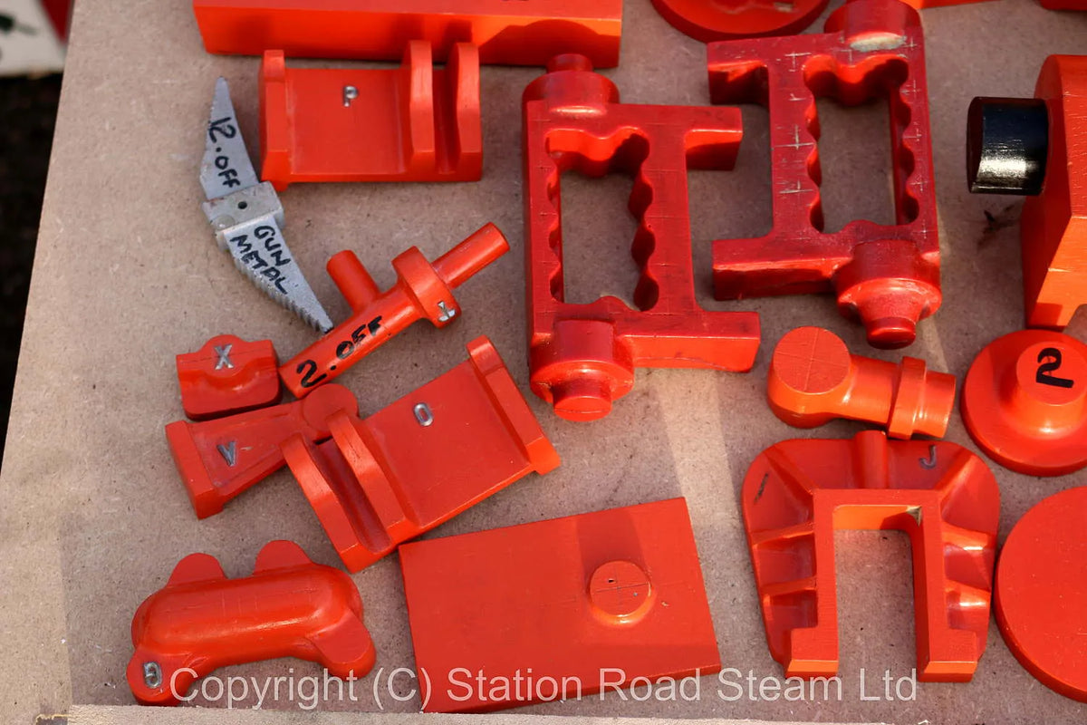 Boiler, patterns & castings for 5 inch gauge LMS "Royal Scot"