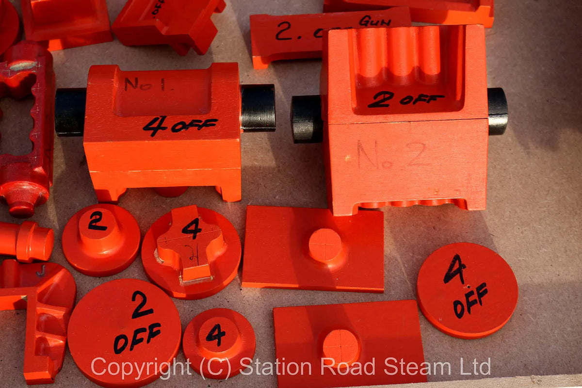 Boiler, patterns & castings for 5 inch gauge LMS "Royal Scot"