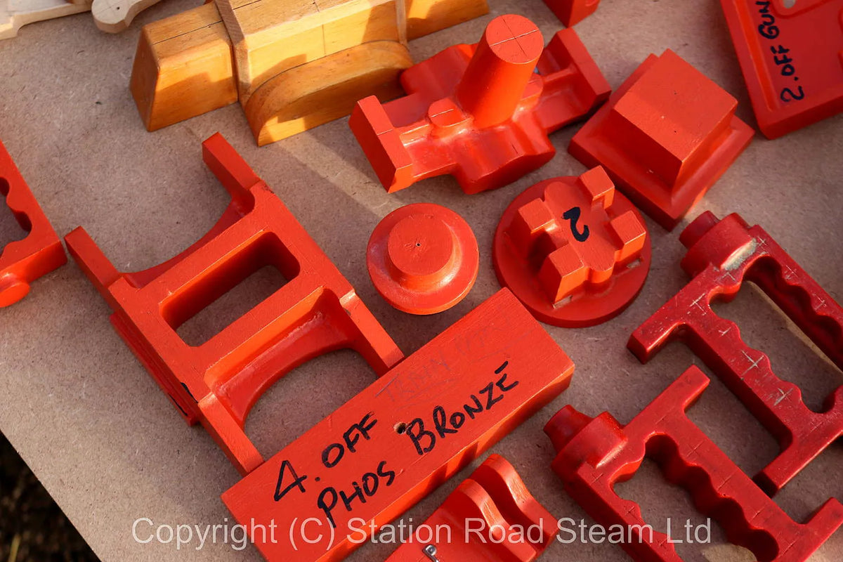 Boiler, patterns & castings for 5 inch gauge LMS "Royal Scot"
