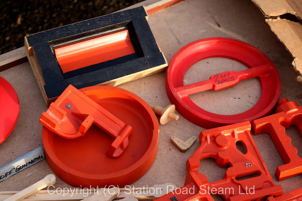 Boiler, patterns & castings for 5 inch gauge LMS "Royal Scot"