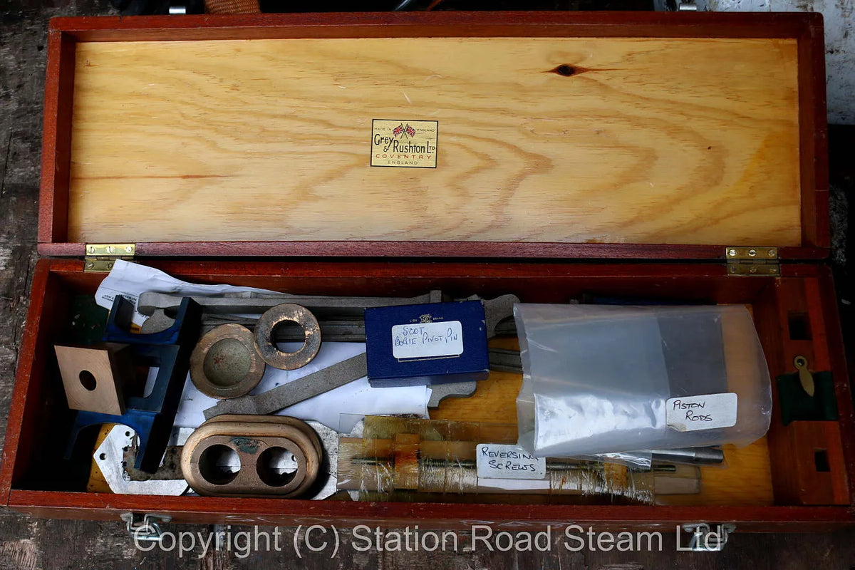 Boiler, patterns & castings for 5 inch gauge LMS "Royal Scot"